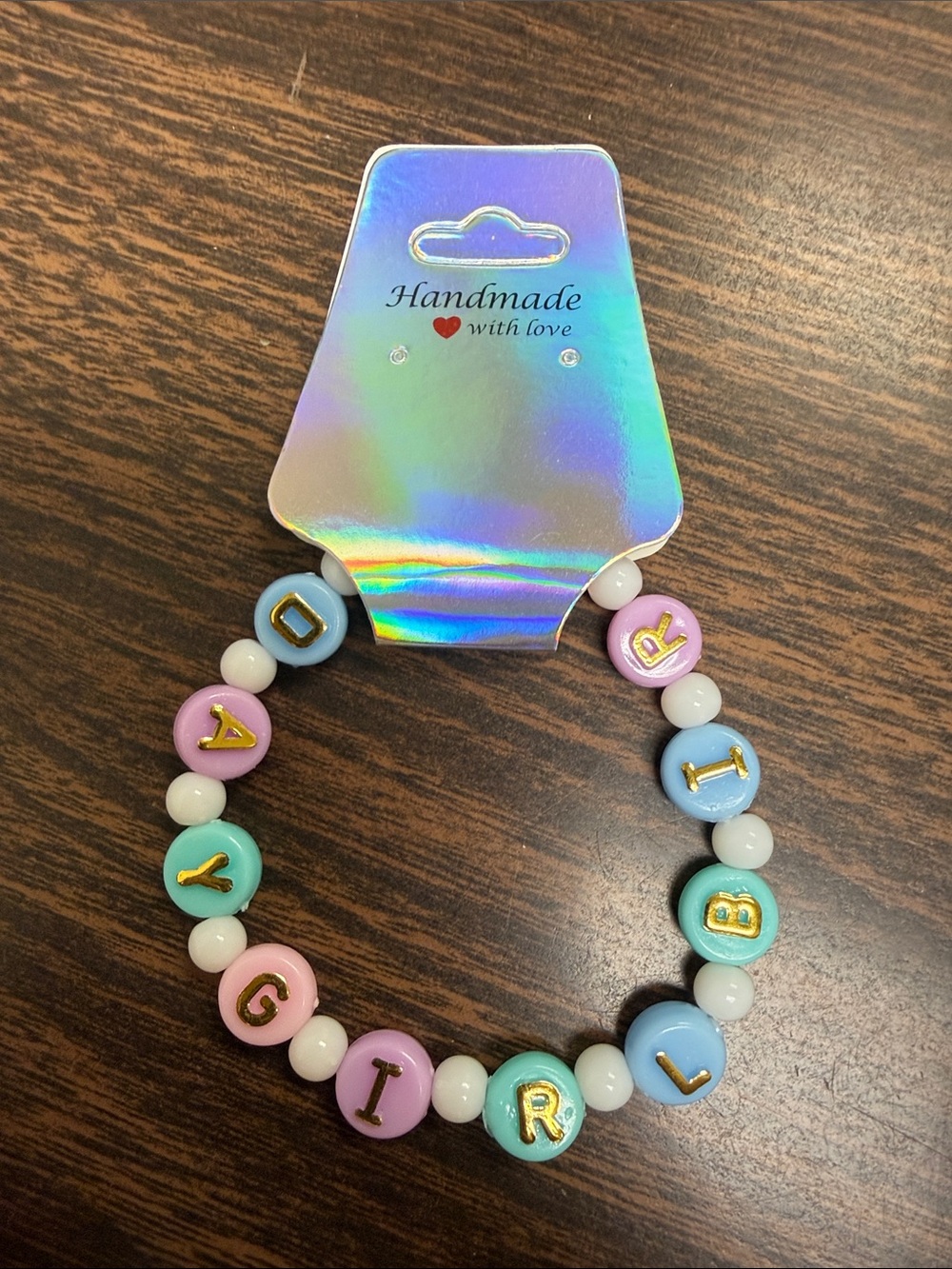 🪸 5 for $10 🪸 Kids’ BIRTHDAY GIRL Beaded Bracelet